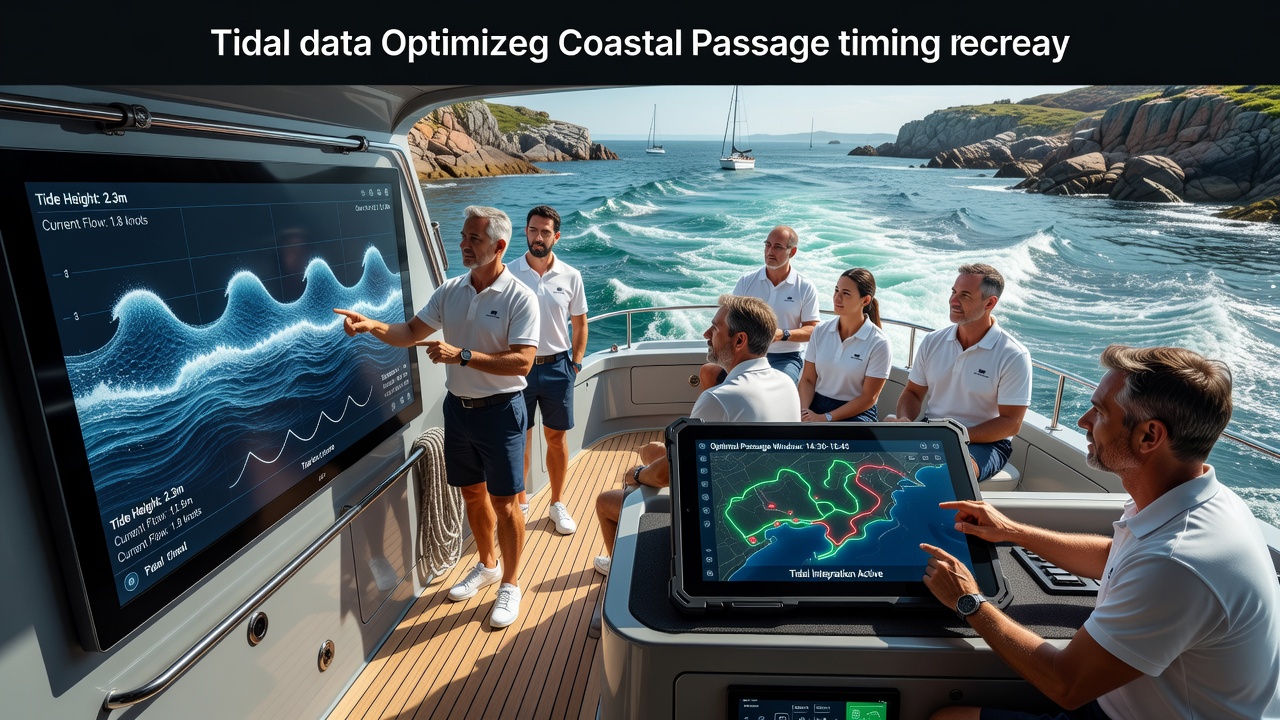 Tidal Data Integration for Optimizing Coastal Passage Timing in Recreational Boating